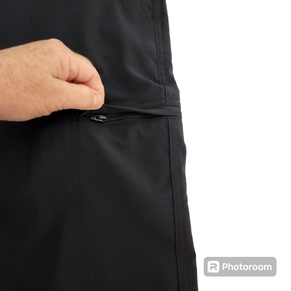 Chaps Mens Cargo Shorts Flat Front Stretch Shorts - Picture 3 of 7